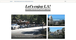 Desktop Screenshot of letsenjoyla.com